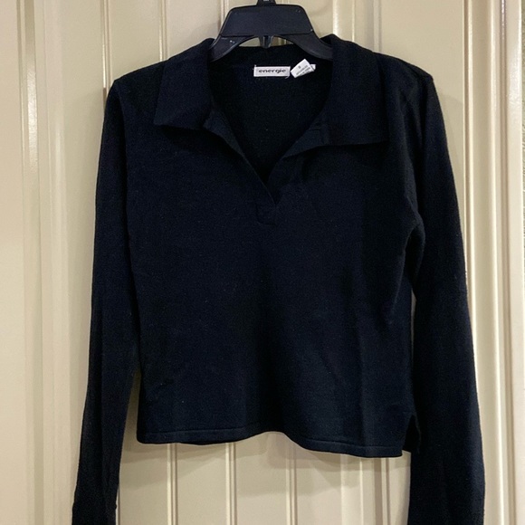 Women’s Crop Sweater by Energie Brand.  GUC! - Picture 3 of 16